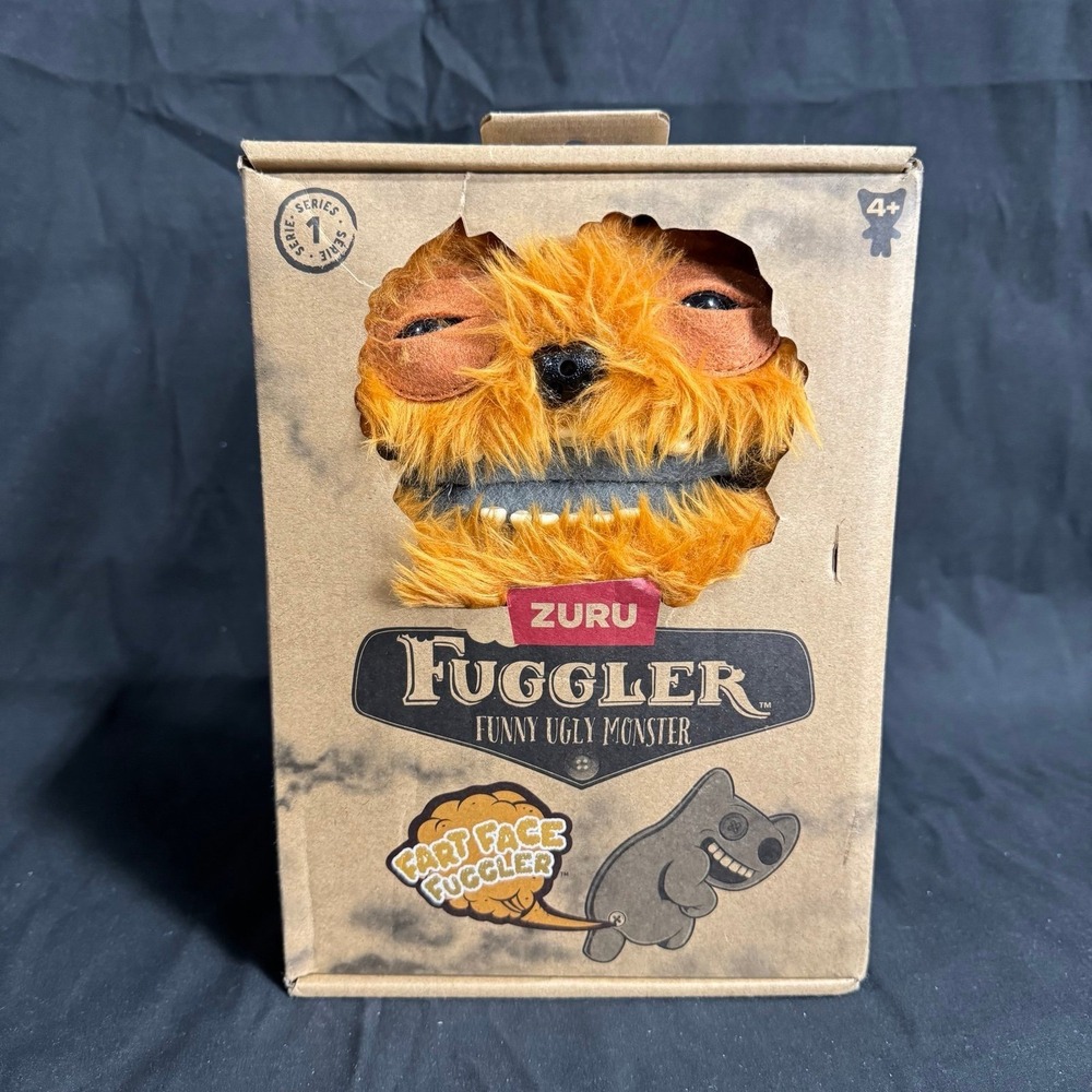 Fuggler Fart Face 9 inch (Count Underoo Mcgoo) Plush